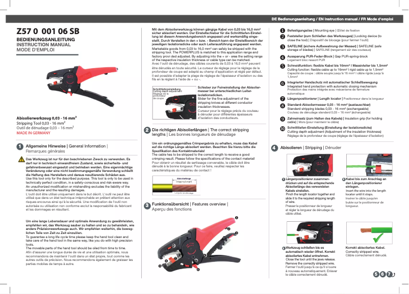 Imagen de la primera página del manual del dispositivo 42062