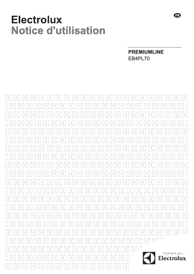 Página 1 del manual Manual de usuario Electrolux EB4PL70SP