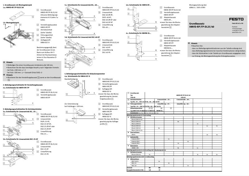 Imagen de la primera página del manual del dispositivo HMVD-RP/FP-DL25/40