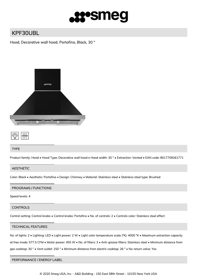 Imagen de la primera página del manual del dispositivo KPF30UBL
