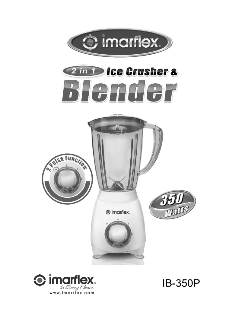 Imagen de la primera página del manual del dispositivo IB-350P