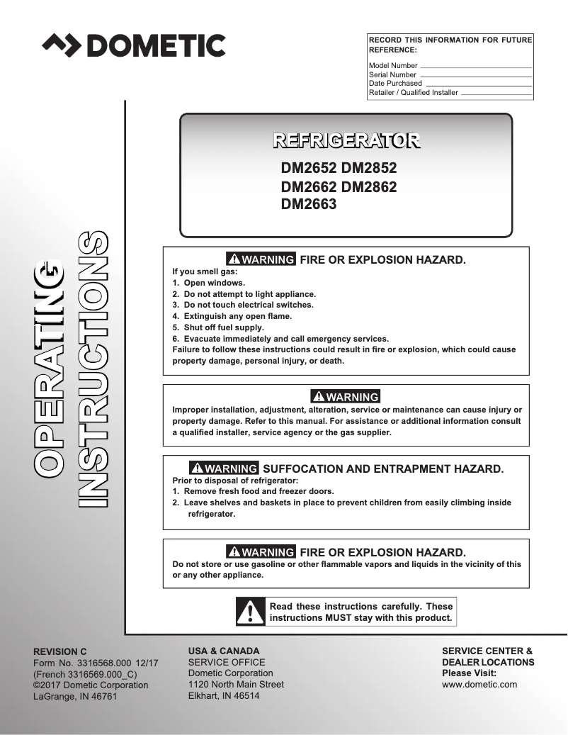 Imagen de la primera página del manual del dispositivo RM2454