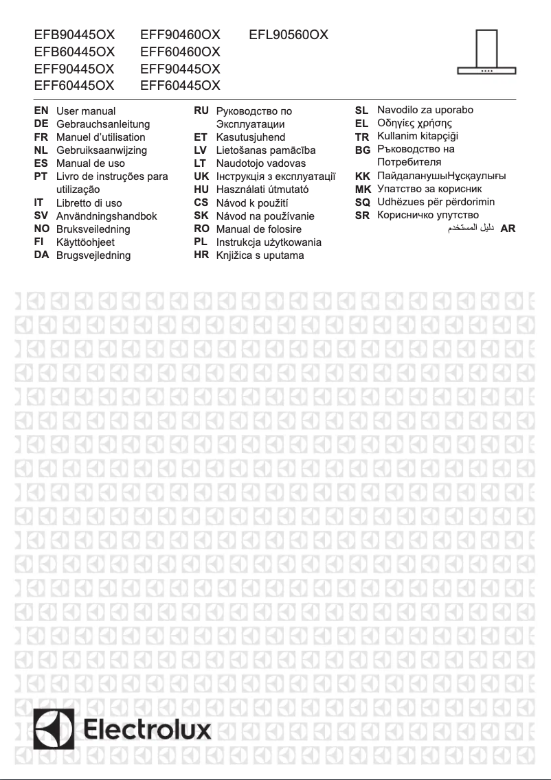 Página 1 del manual Manual de usuario Electrolux EFB60445OX
