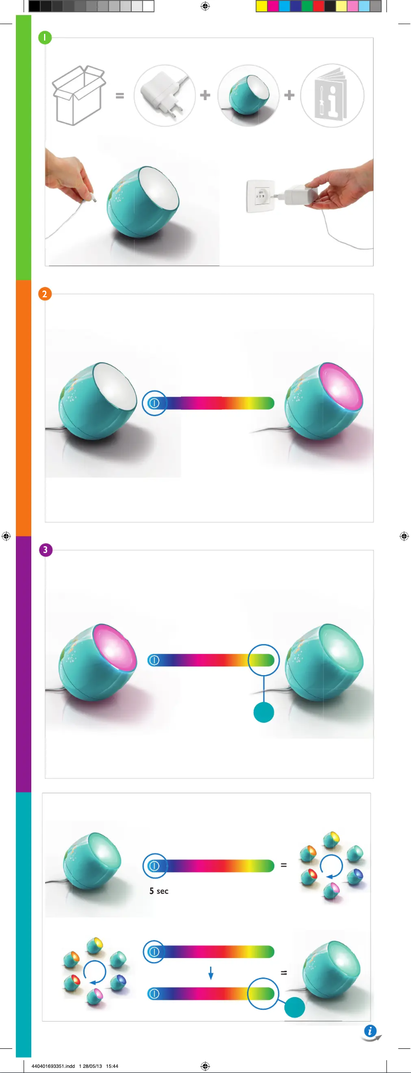 Imagen de la primera página del manual del dispositivo Disney Micro Ariel 717042516
