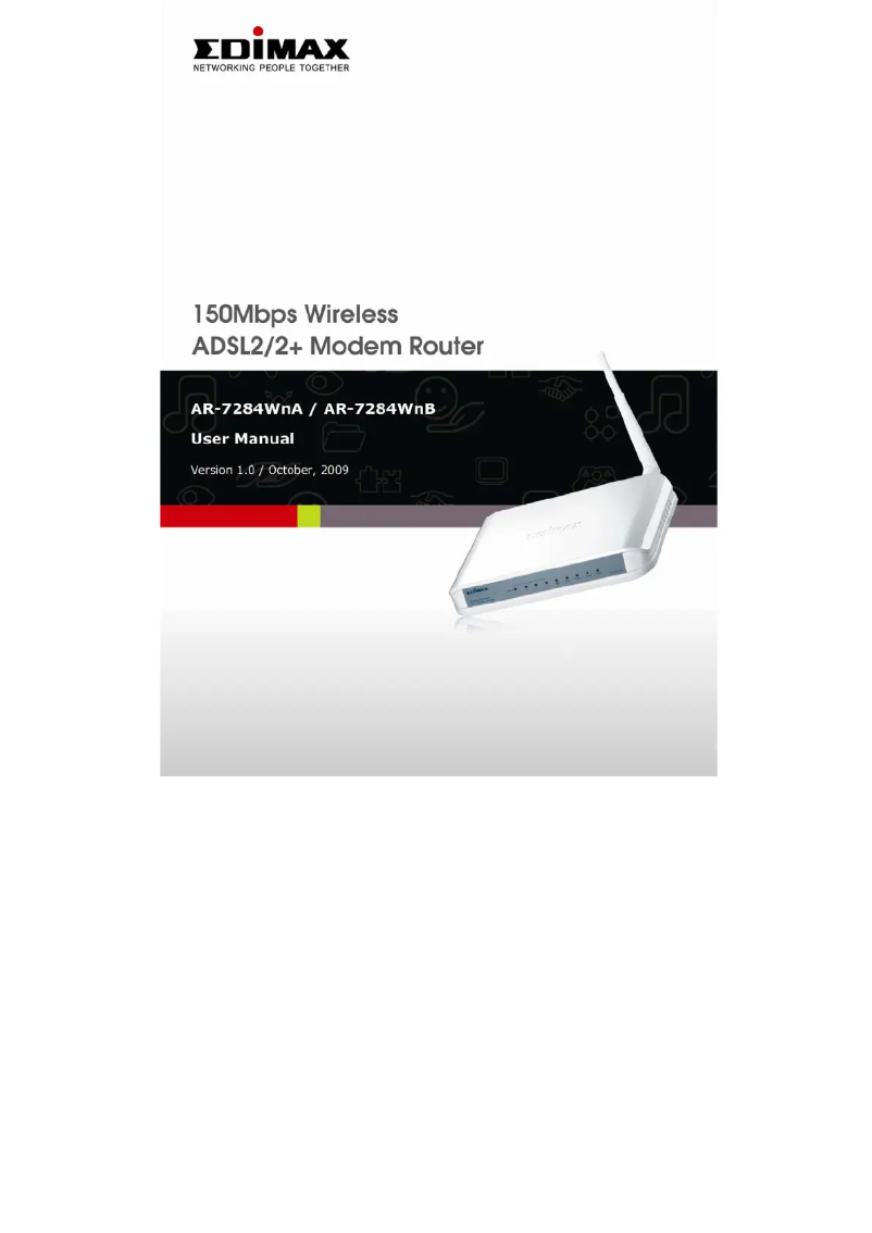 Imagen de la primera página del manual del dispositivo AR-7284WNB
