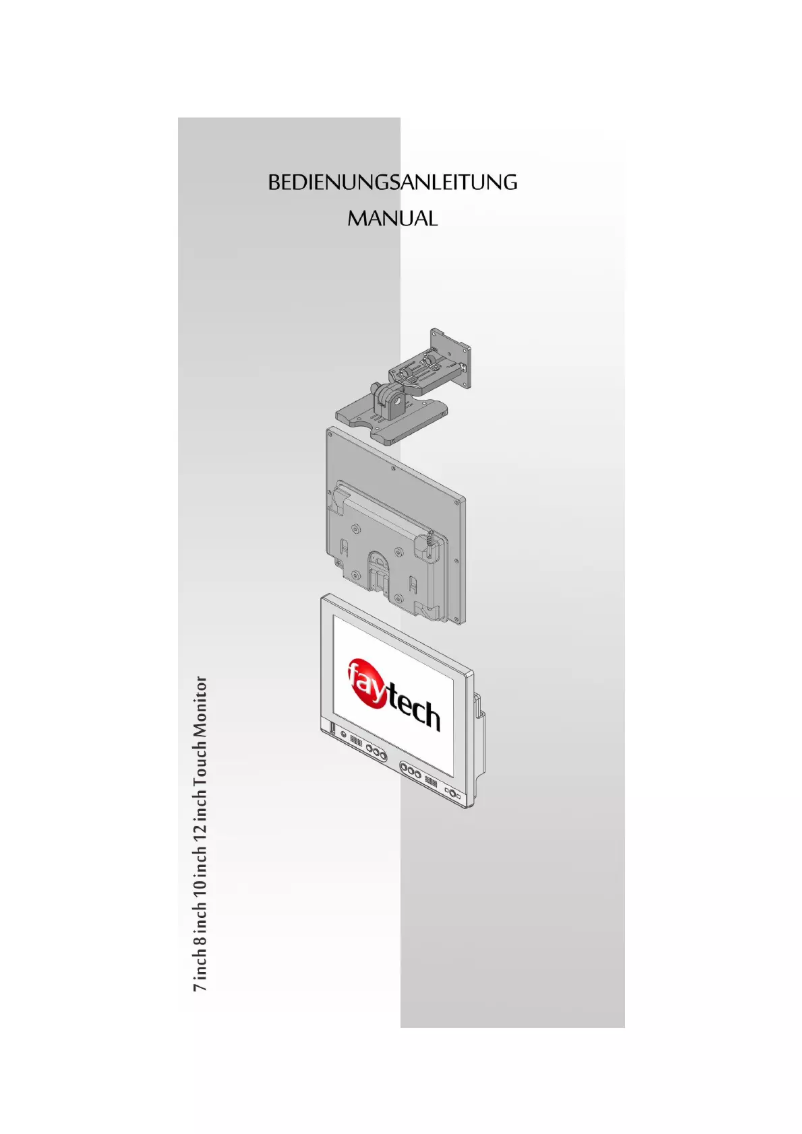 Imagen de la primera página del manual del dispositivo 8" Touch V2