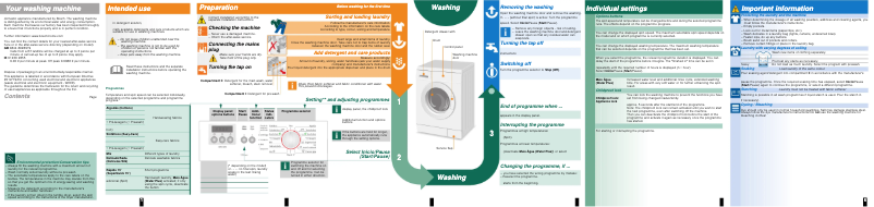 Imagen de la primera página del manual del dispositivo WAE20267EP