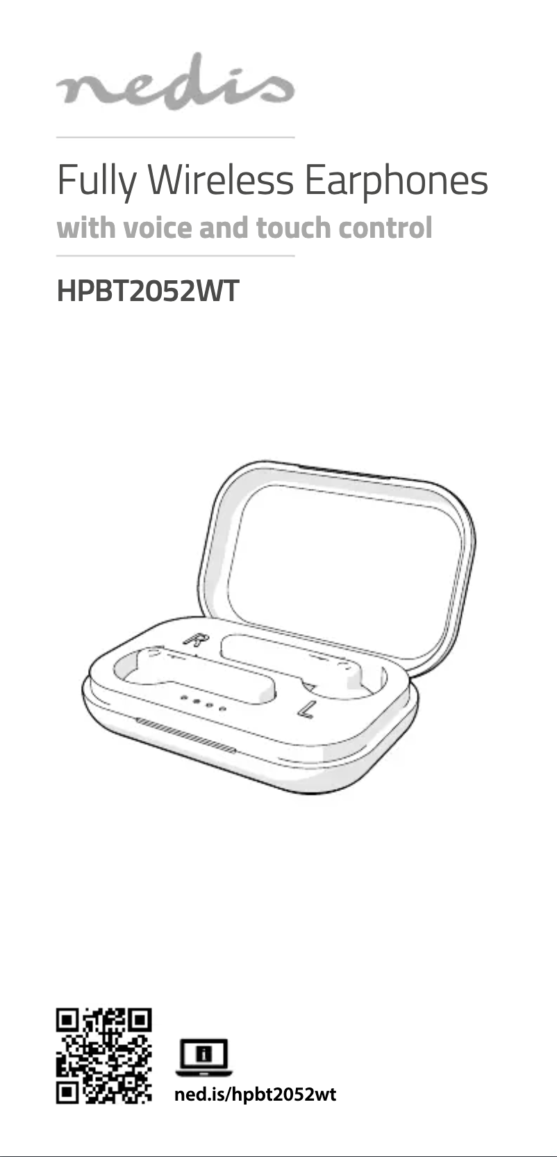 Imagen de la primera página del manual del dispositivo HPBT2052WT