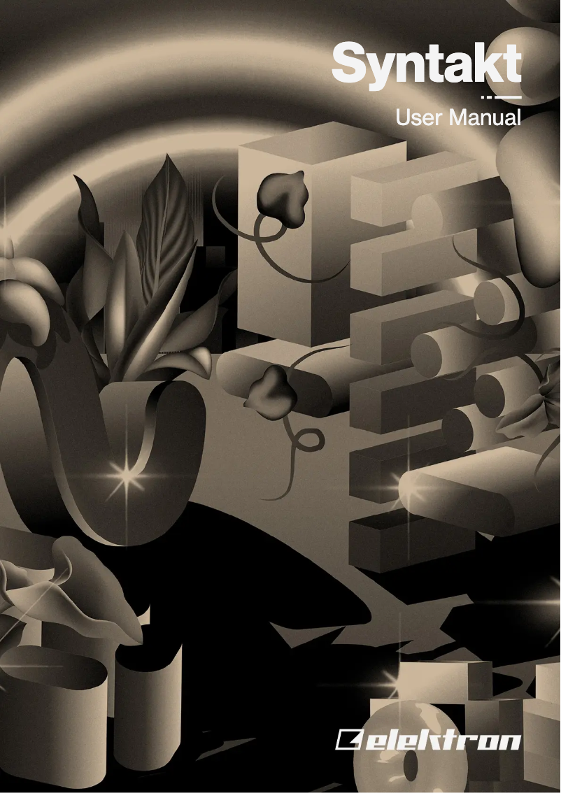 Imagen de la primera página del manual del dispositivo Syntakt