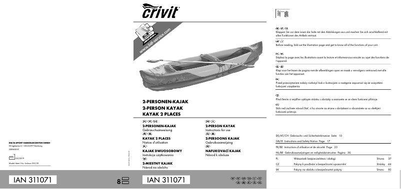 Página nº 1 - Manual de usuario Crivit Inshore 335 VII