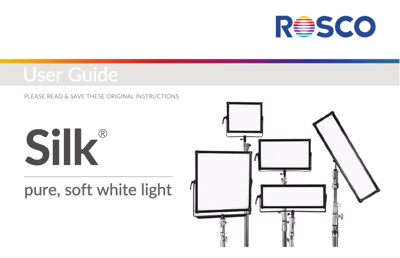 Imagen de la primera página del manual del dispositivo Silk 220