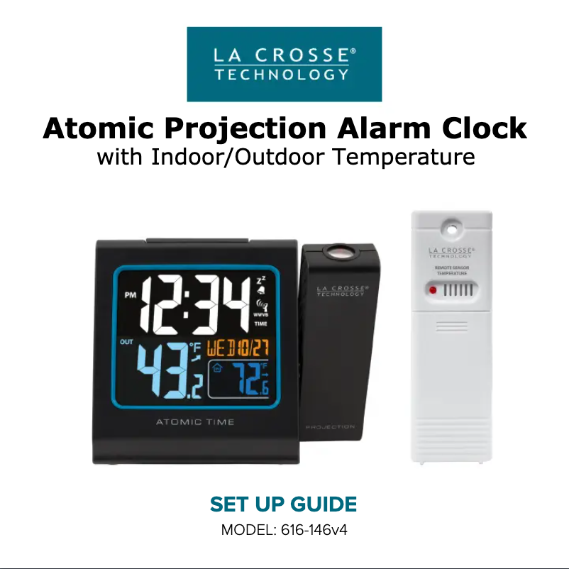 Página nº 1 - Manual de usuario La Crosse Technology 616-146V4