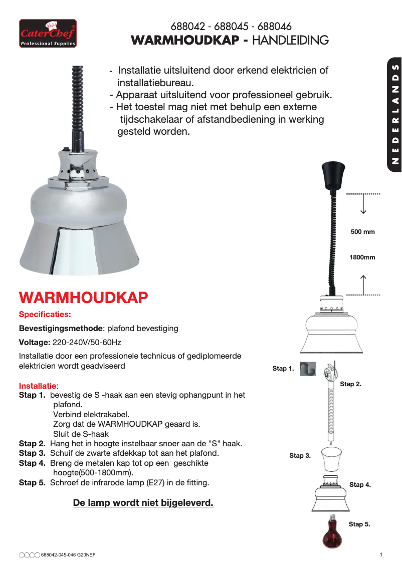 Imagen de la primera página del manual del dispositivo 688042