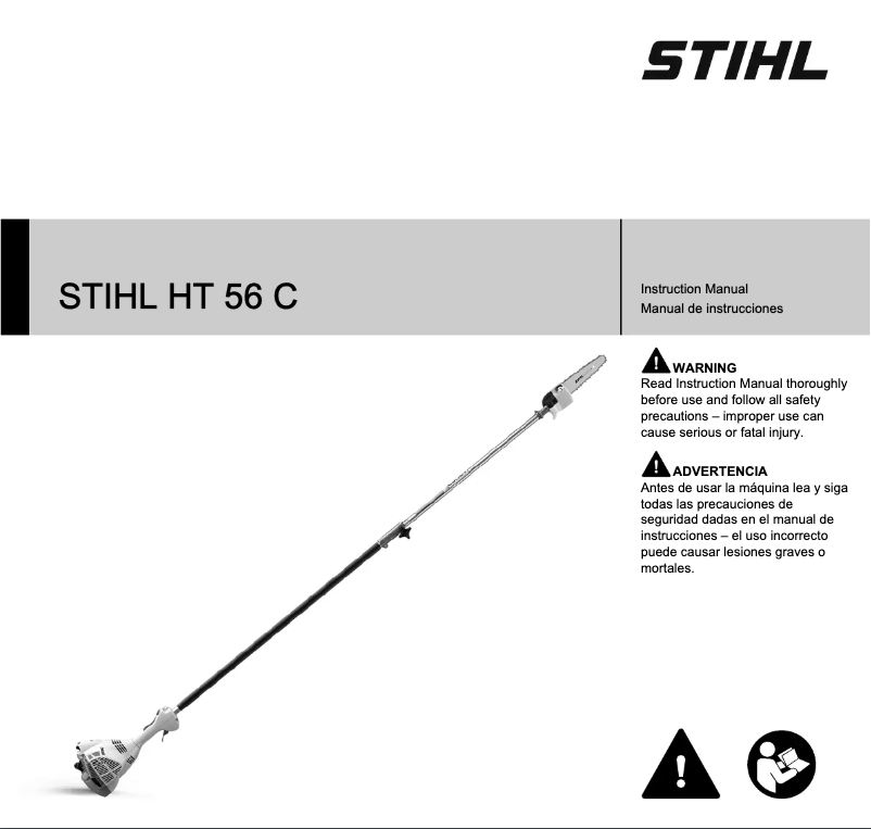 Página 1 del manual Manual de usuario Stihl HT 56 C
