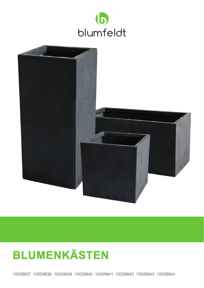 Página 1 del manual Manual de usuario Blumfeldt Solidflor