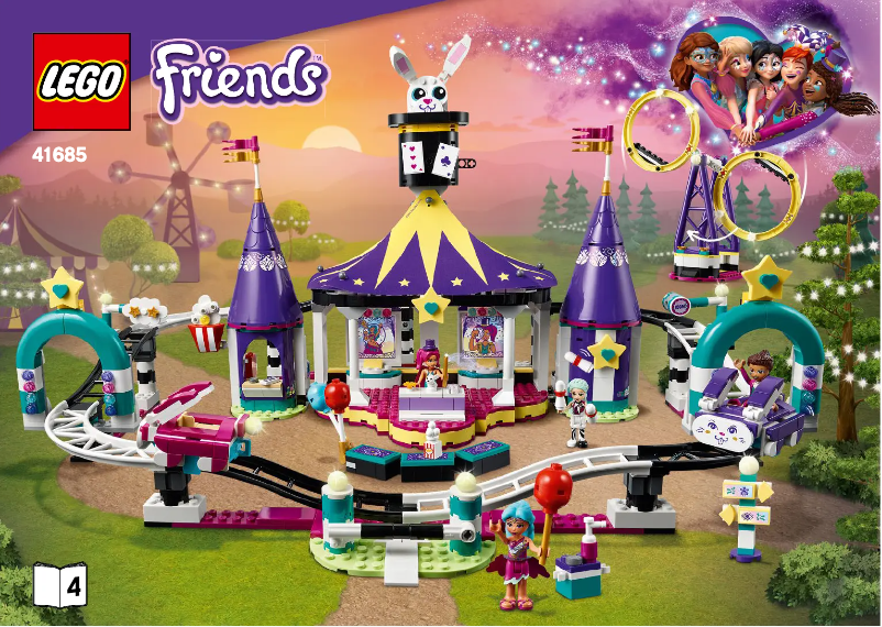 Página 1 del manual Instrucciones visuales Lego Friends 41685
