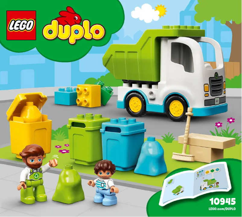 Página 1 del manual Manual de usuario Lego Duplo Town 10945