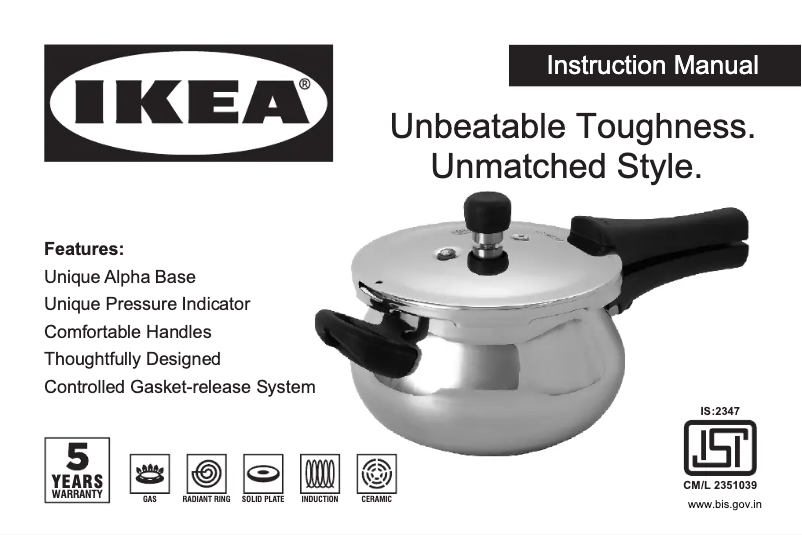 Página 1 del manual Manual de usuario Ikea ARVFÄLTMAL 205.866.94