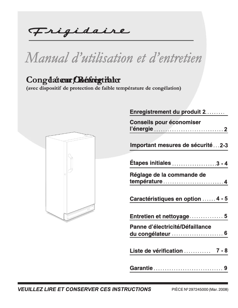 Imagen de la primera página del manual del dispositivo FKCH17F7HB
