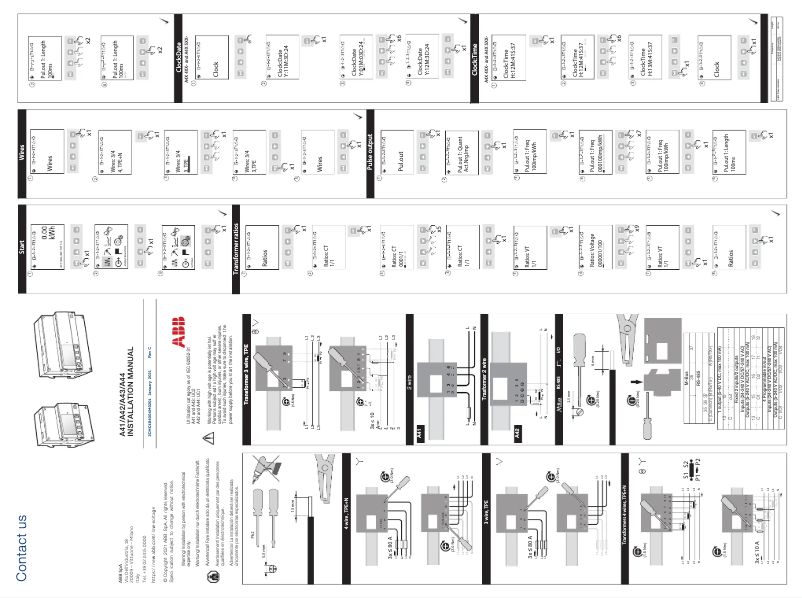 Imagen de la primera página del manual del dispositivo A42
