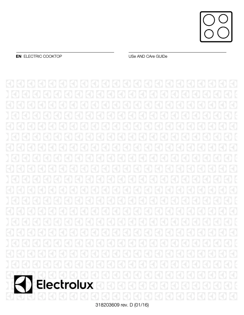 Imagen de la primera página del manual del dispositivo ICON E36EC75HSS