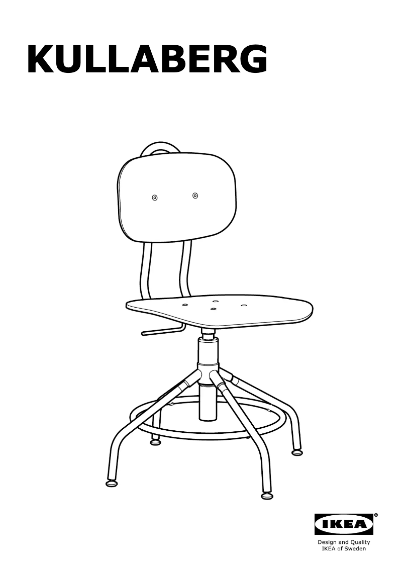 Página 1 del manual Manual de instrucciones Ikea KULLABERG