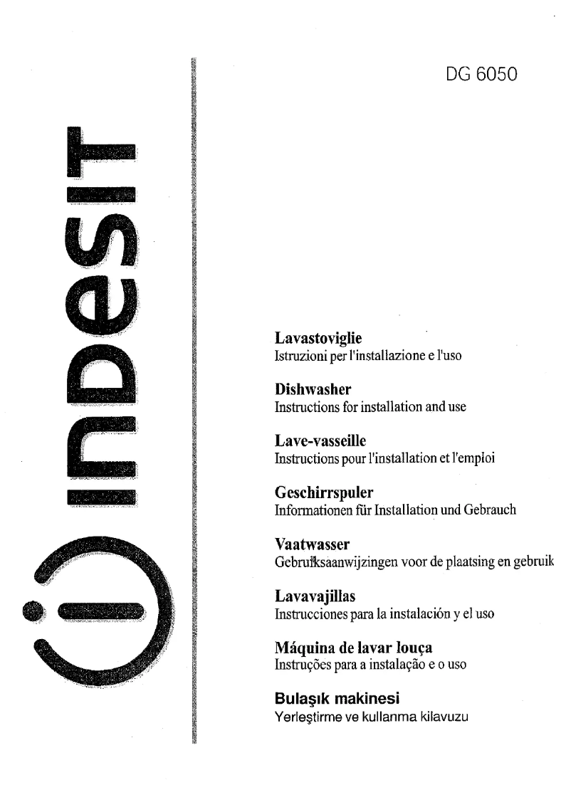 Imagen de la primera página del manual del dispositivo DG 6050 W