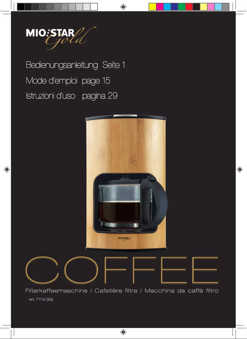 Página 1 del manual Manual de usuario Mio Star Gold