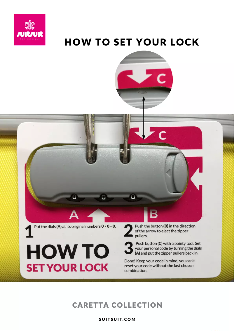 Página 1 del manual Manual de usuario SUITSUIT Caretta Spinner