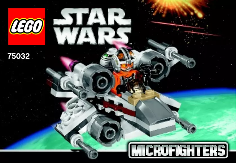 Página 1 del manual Manual de usuario Lego Star Wars X-Wing Fighter
