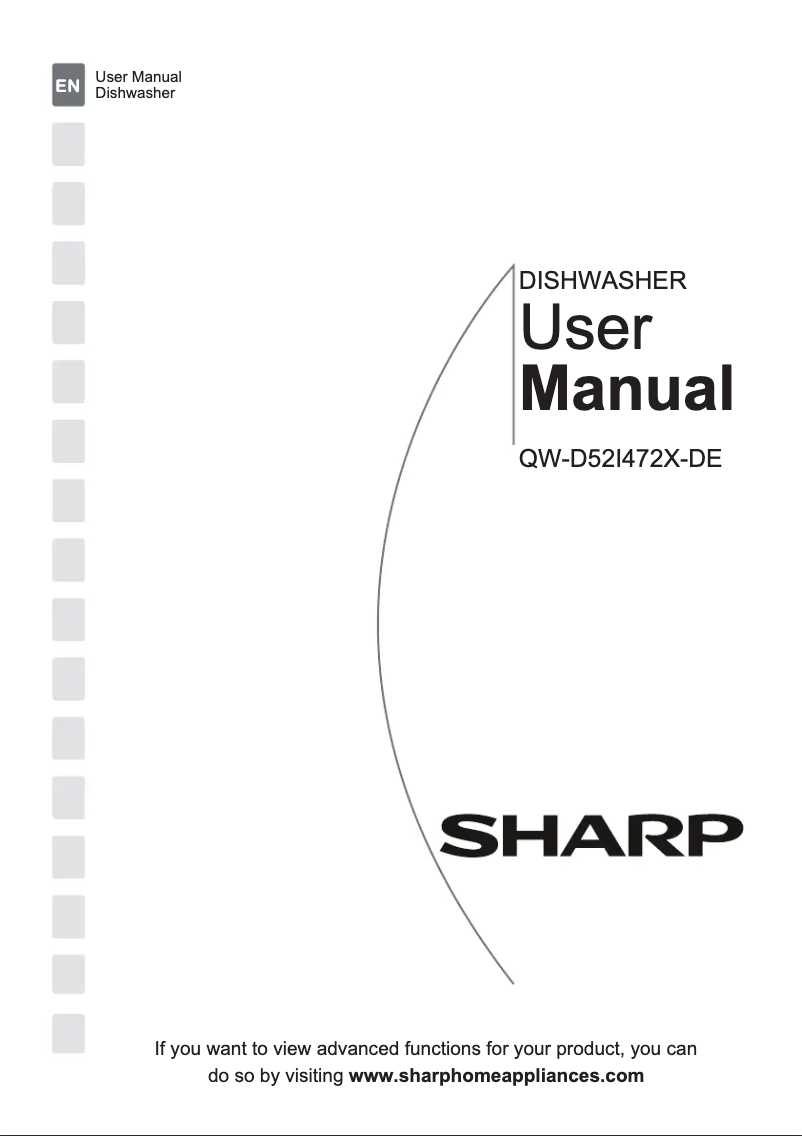 Página nº 1 - Manual de usuario Sharp QW-D52I472X