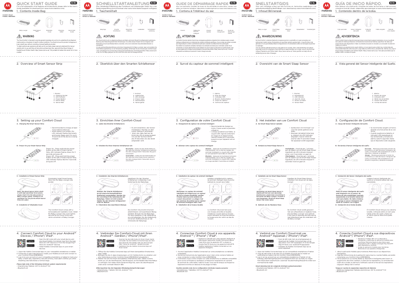 Página 1 del manual Manual de usuario Motorola Comfort Cloud MBP89SN