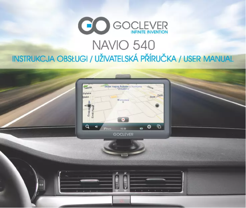 Página nº 1 - Manual de usuario GoClever Drive Navio 2 540
