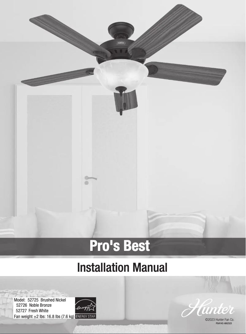 Página nº 1 - Manual de usuario Hunter Pro's Best