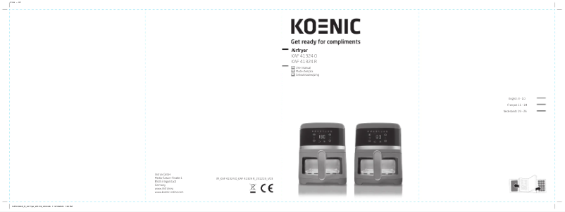 Página 1 del manual Manual de usuario Koenic KAF 41324 R