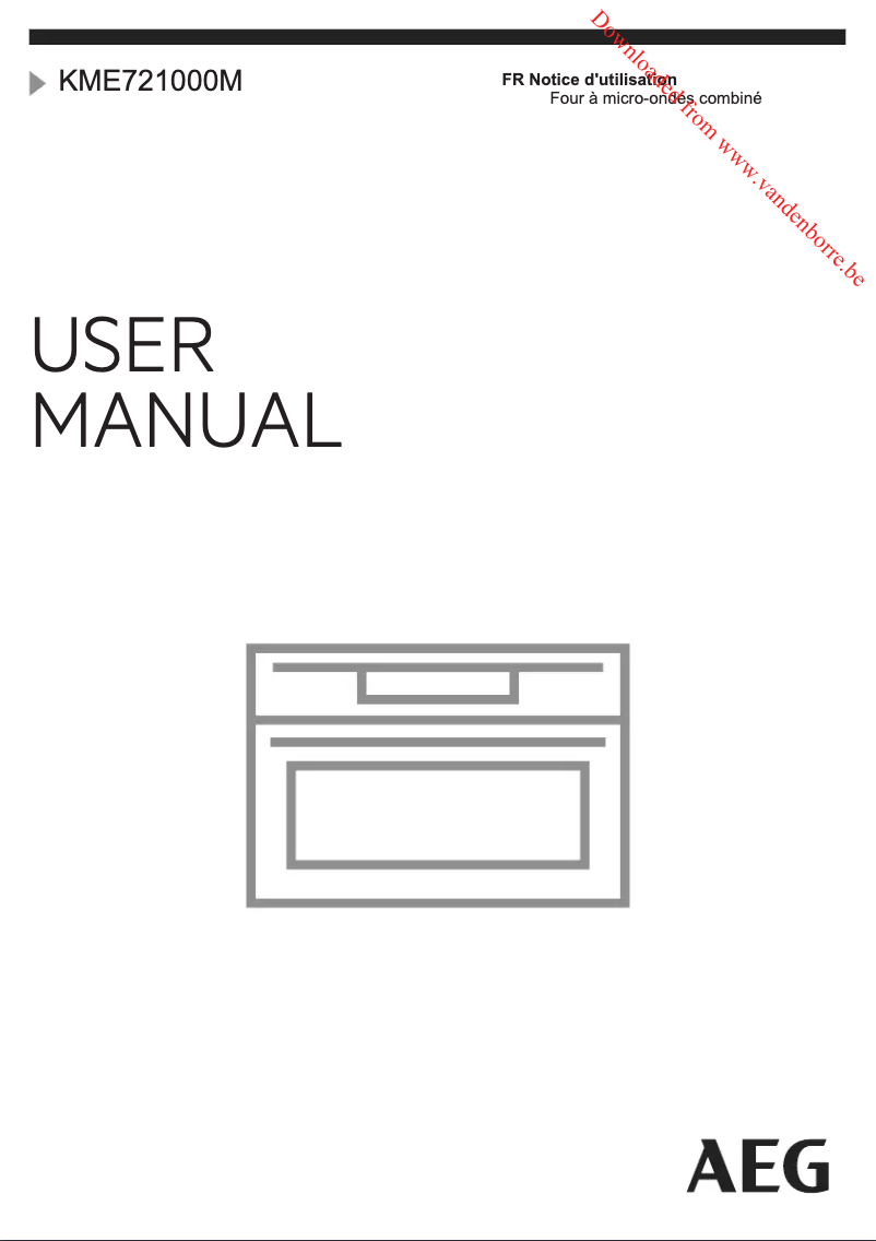 Imagen de la primera página del manual del dispositivo KME721000M