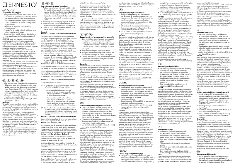 Imagen de la primera página del manual del dispositivo HG03290