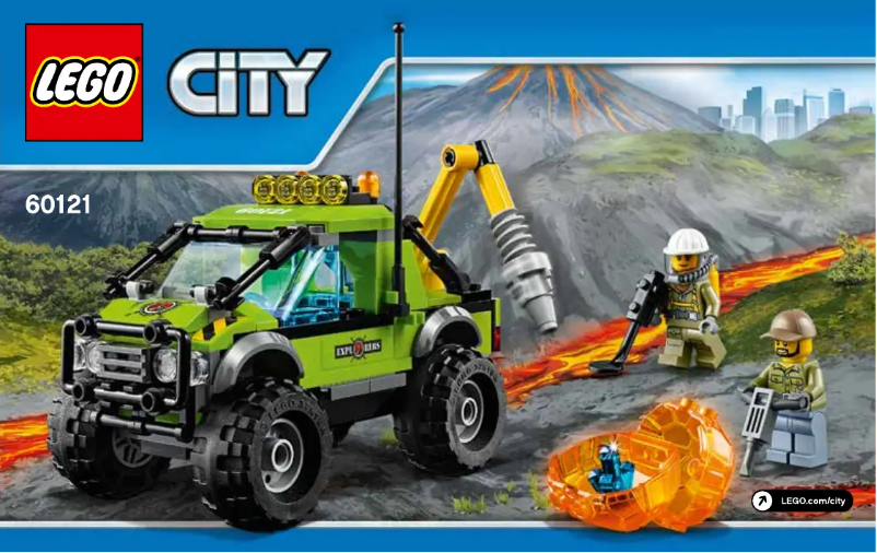 Página 1 del manual Manual de usuario Lego City 60121