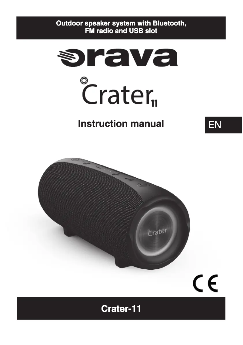 Página 1 del manual Manual de usuario Orava Crater 11