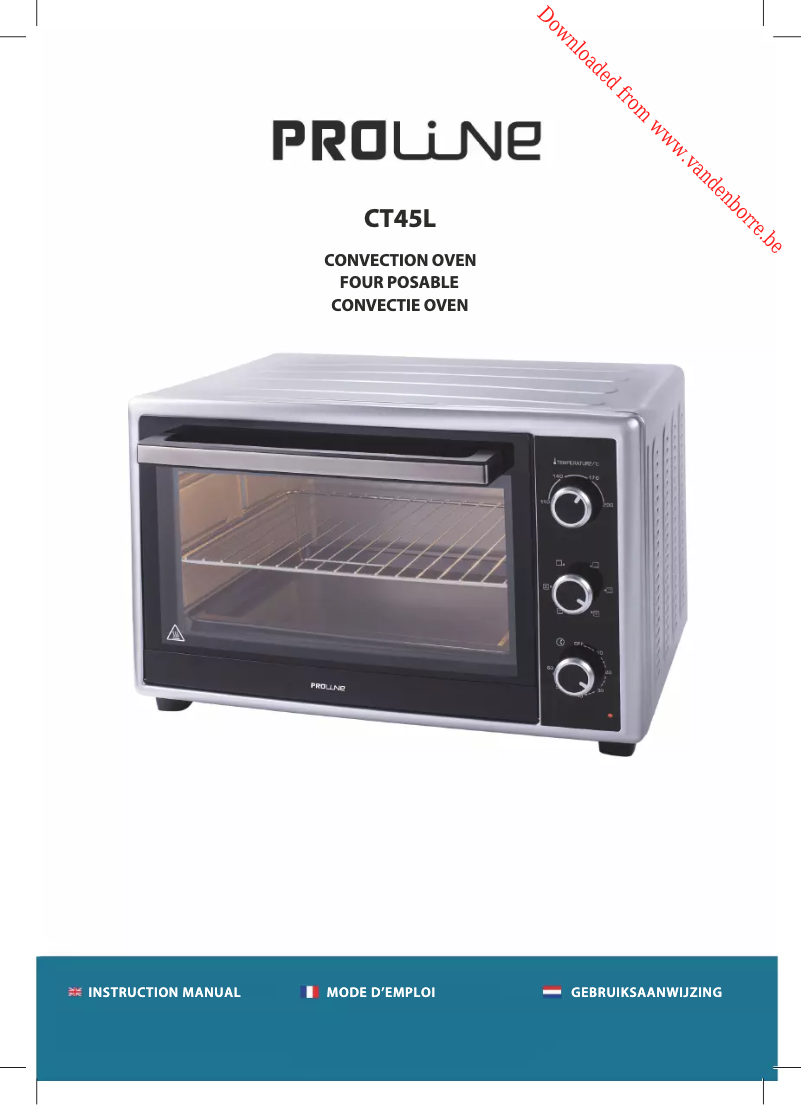 Imagen de la primera página del manual del dispositivo CT45L