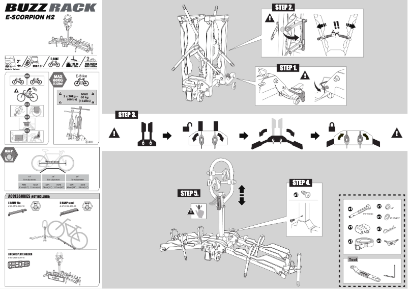 Página 1 del manual Manual de usuario Buzz Rack E-Scorpion H2