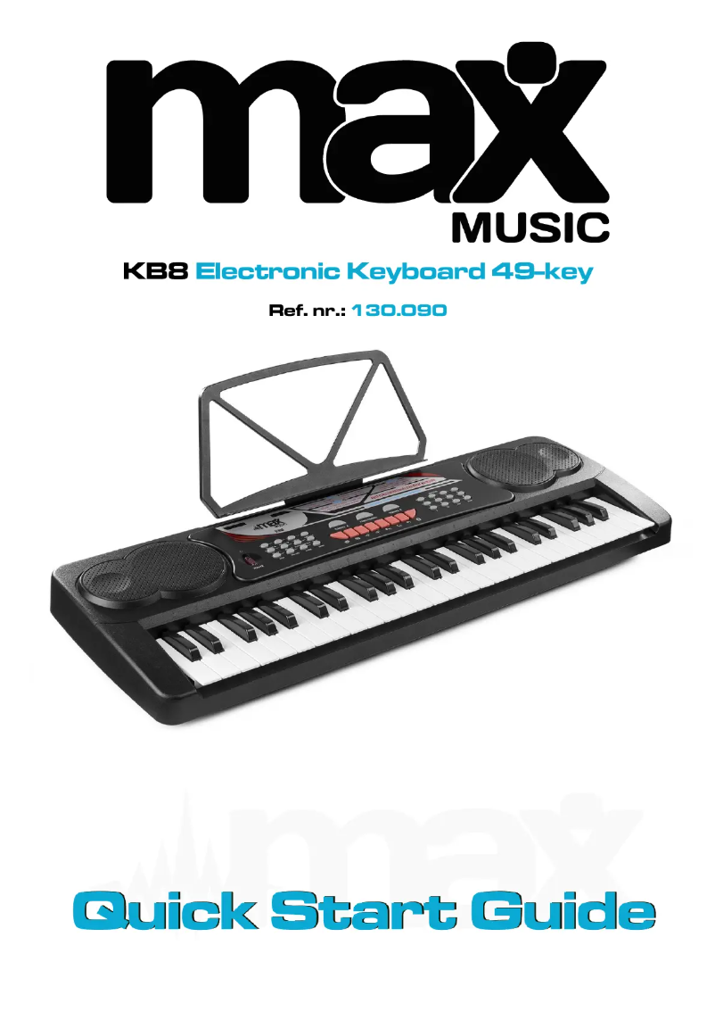 Imagen de la primera página del manual del dispositivo KB8