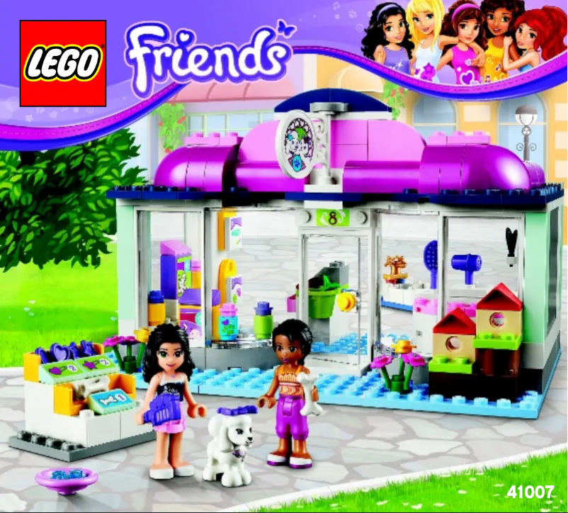 Página 1 del manual Manual de usuario Lego Friends 41007