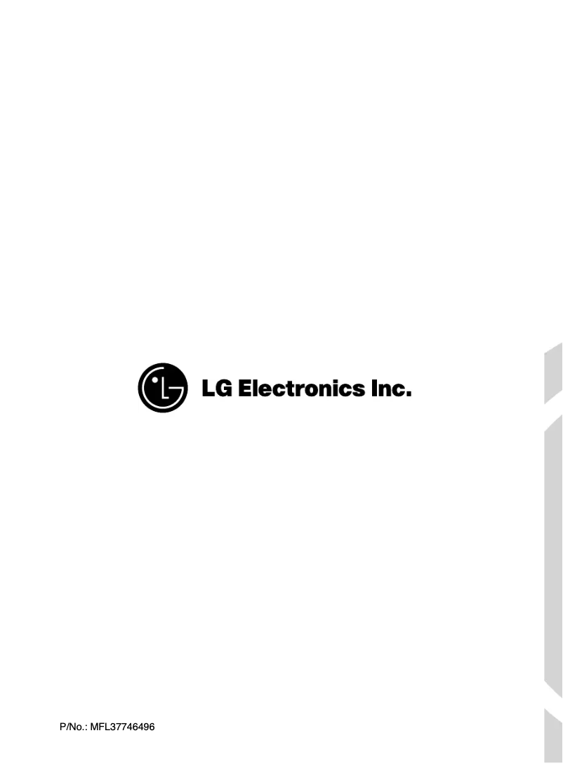 Página nº 1 - Manual de usuario LG WD-14481T