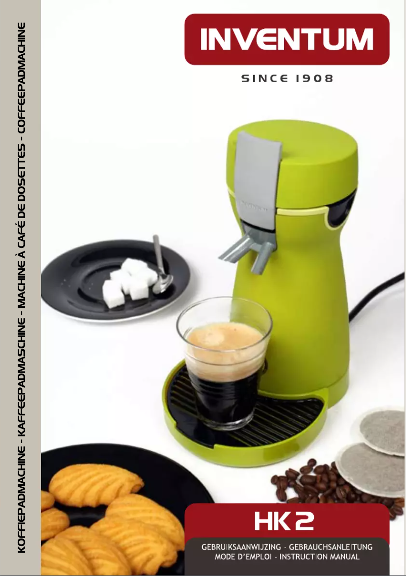 Imagen de la primera página del manual del dispositivo HK 2