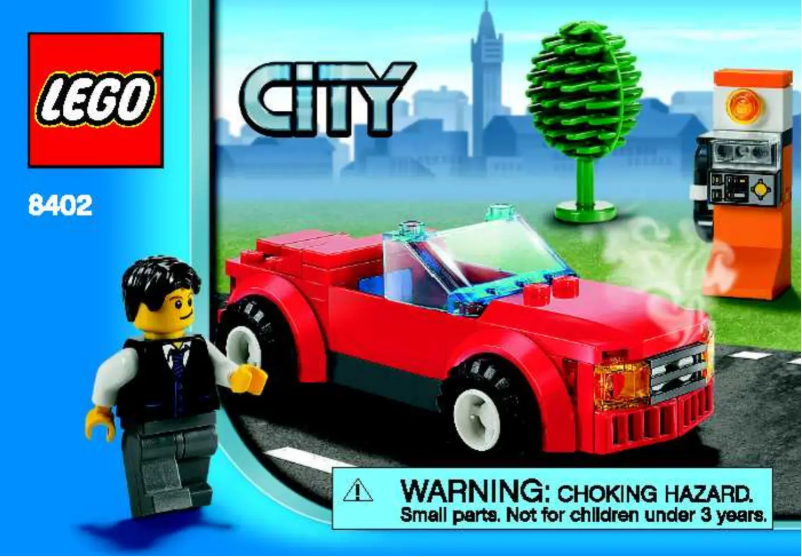 Página 1 del manual Manual de usuario Lego City 8402