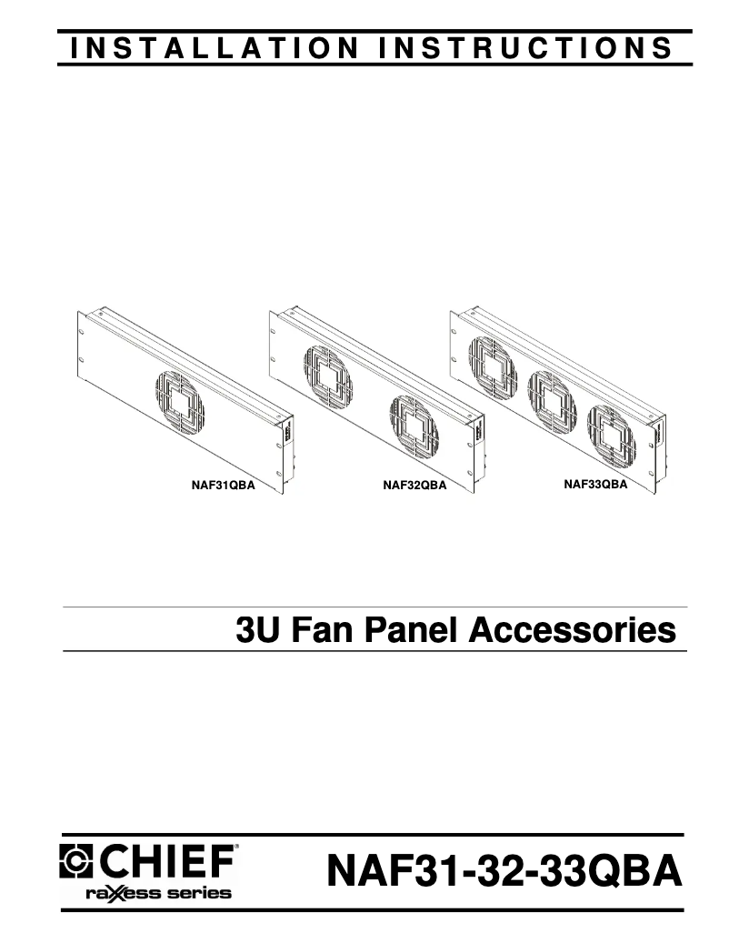 Imagen de la primera página del manual del dispositivo NAF32QBA