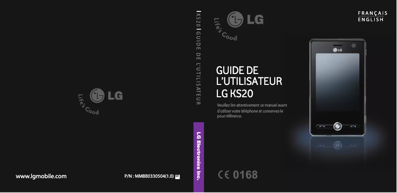 Imagen de la primera página del manual del dispositivo KS20