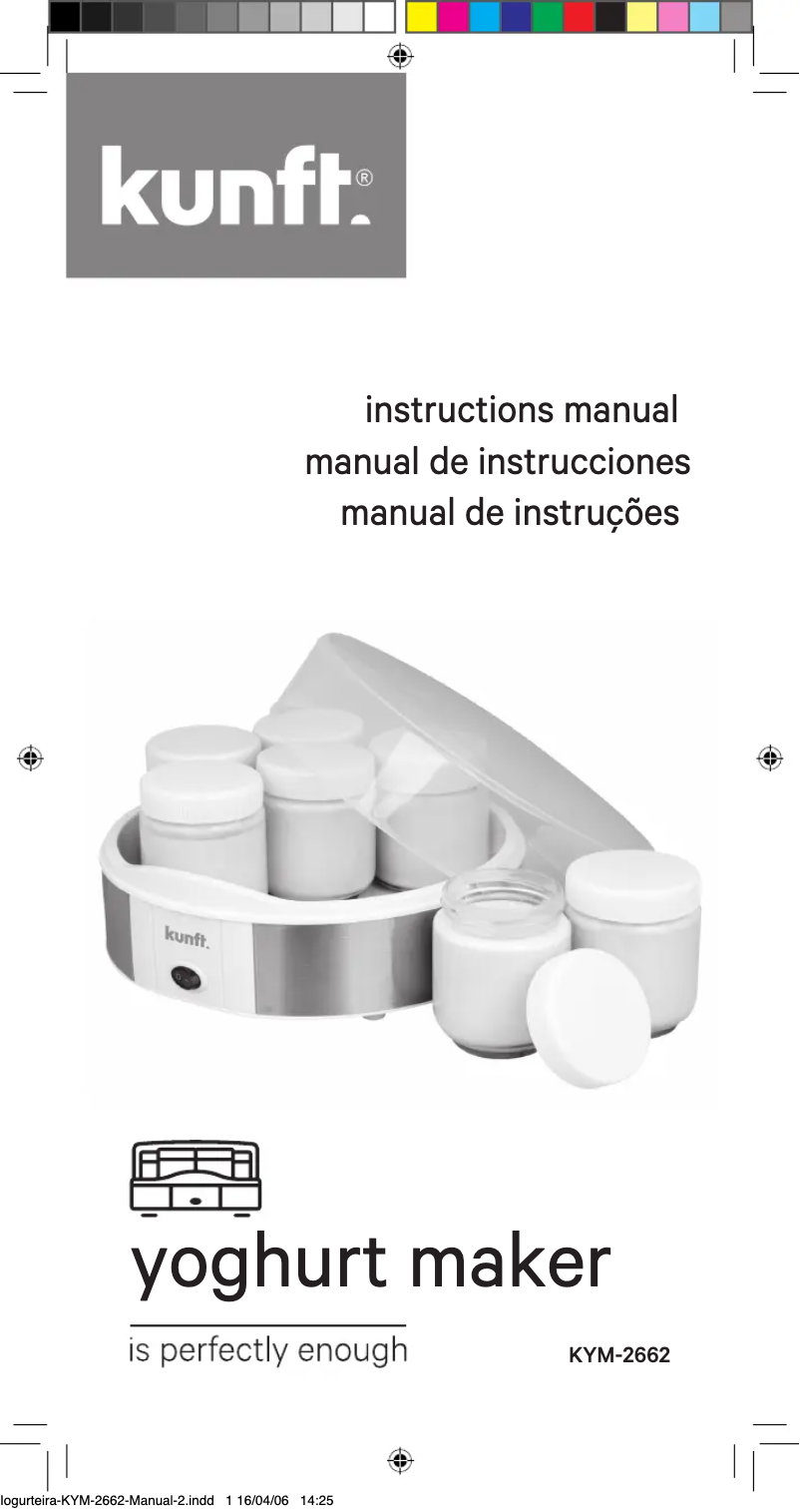 Página nº 1 - Manual de usuario Kunft KYM-2662