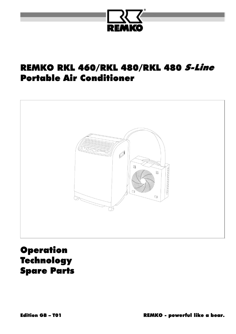Página 1 del manual Manual de usuario Remko RKL 480